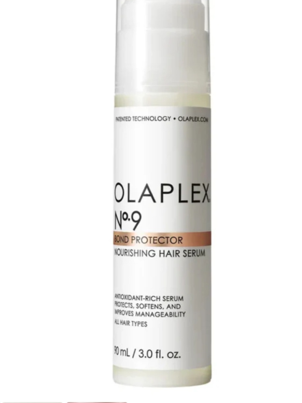 OLAPLEX No.9 Bond Protector Nourishing Hair Serum - White with Rose Gold Accent